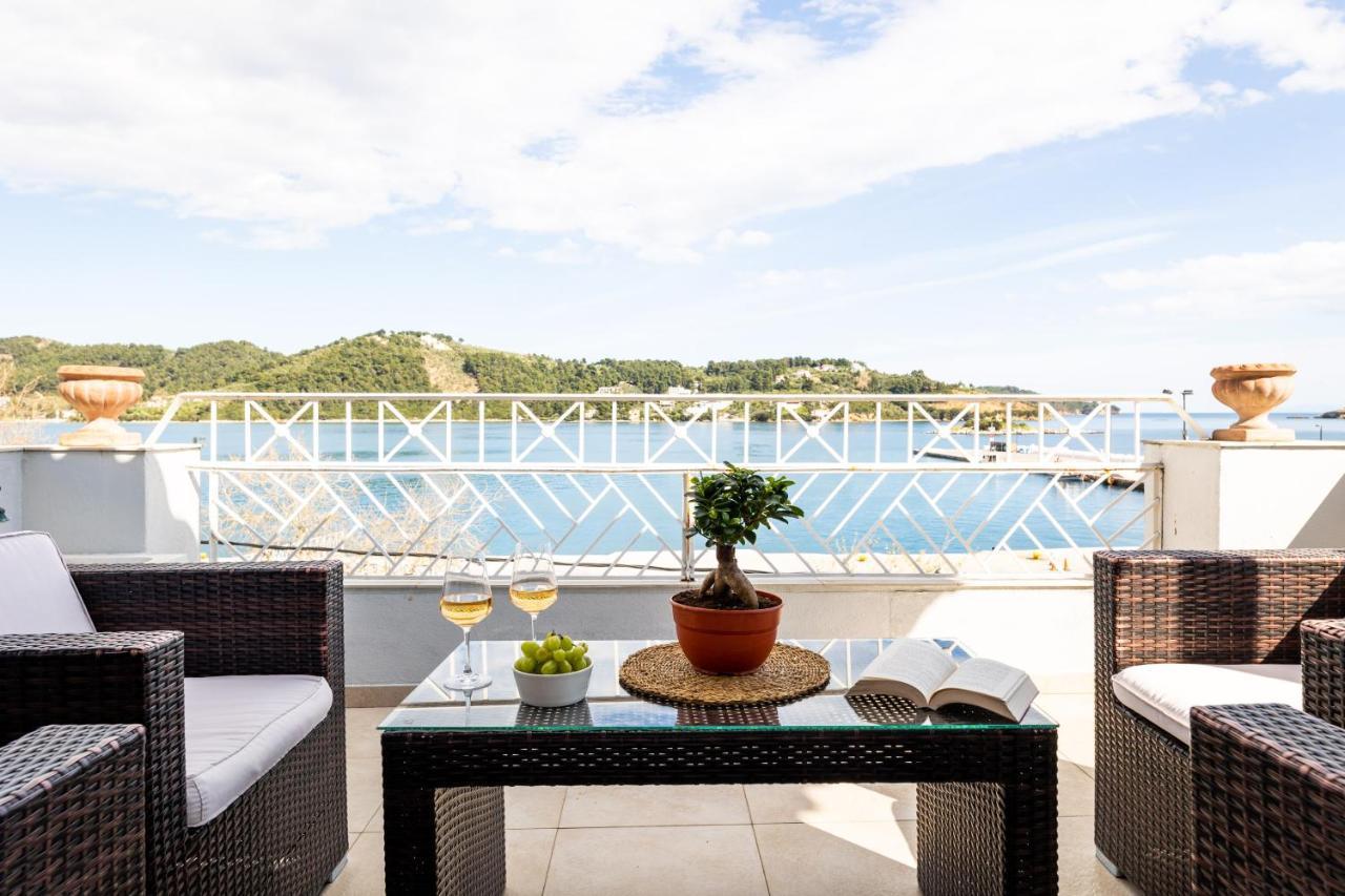 Casa Blue Sea View, Philian Collection Apartment Skiathos Town Ngoại thất bức ảnh