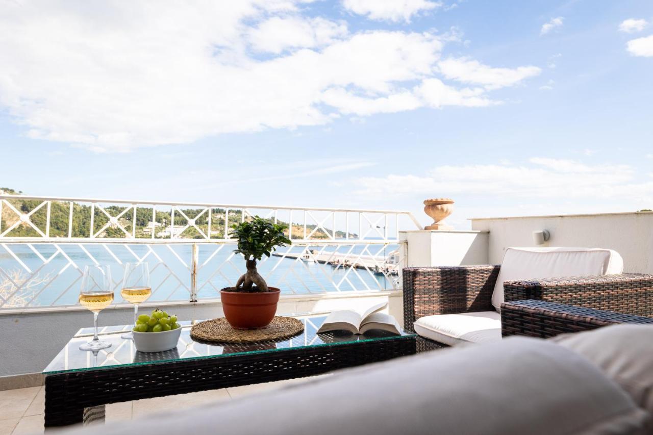 Casa Blue Sea View, Philian Collection Apartment Skiathos Town Ngoại thất bức ảnh